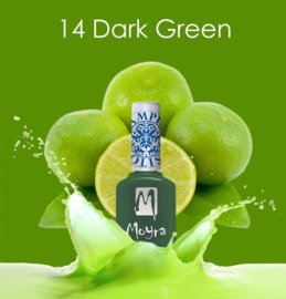 Moyra Stamping Nail Polish sp14 Dark Green