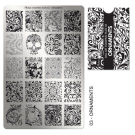 Stamping Plate 03 Ornaments 1