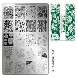 Stamping Plate 10 Florality 2 1