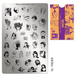 Stamping Plate 12 Faces