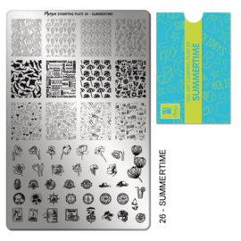 Stamping Plate 26 Summertime 1