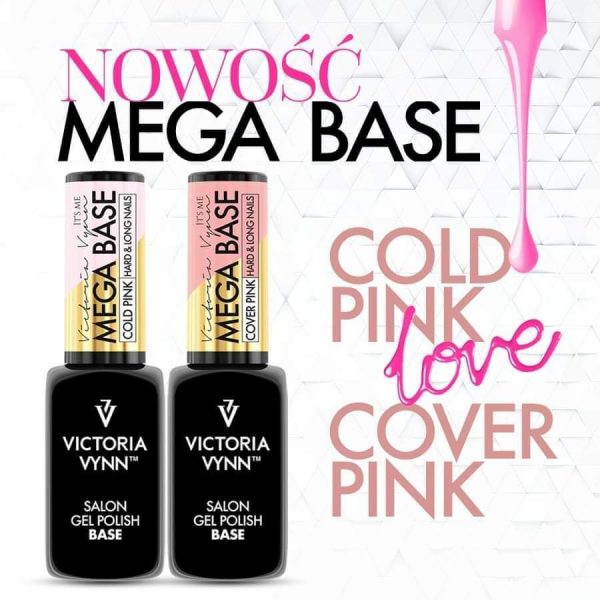 Victoria Vynn Mega Base Cold Pink Cover Pink