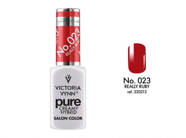 Victoria Vynn Pure Creamy Hybrid 023 Really Ruby Prime Nails