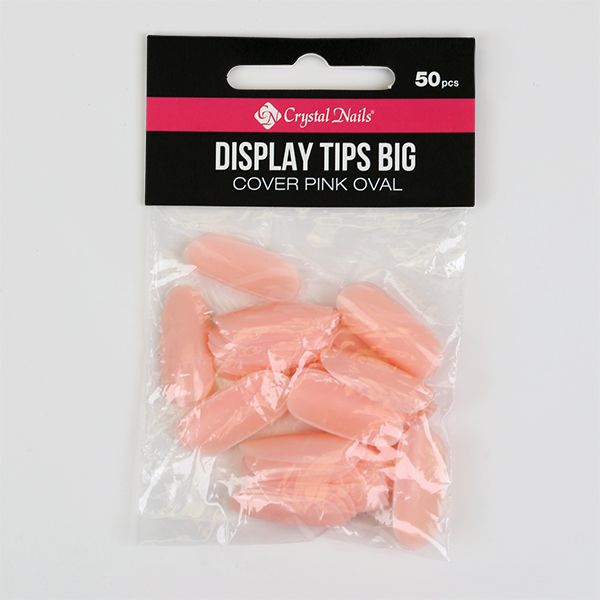 Display Tips Big Cover Pink Oval