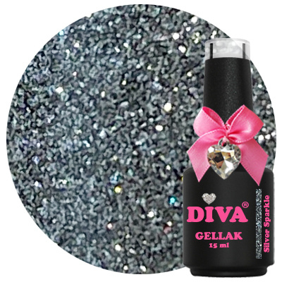 Diva Gellak Cat Eye Sparkle Season Silver Sparkle
