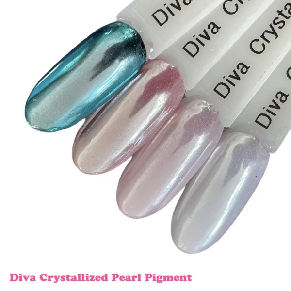 diva crystallize pearl pigment powder hailey bieber