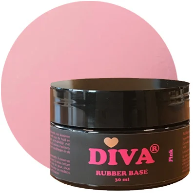 Diva rubberbase pink pot 30ml