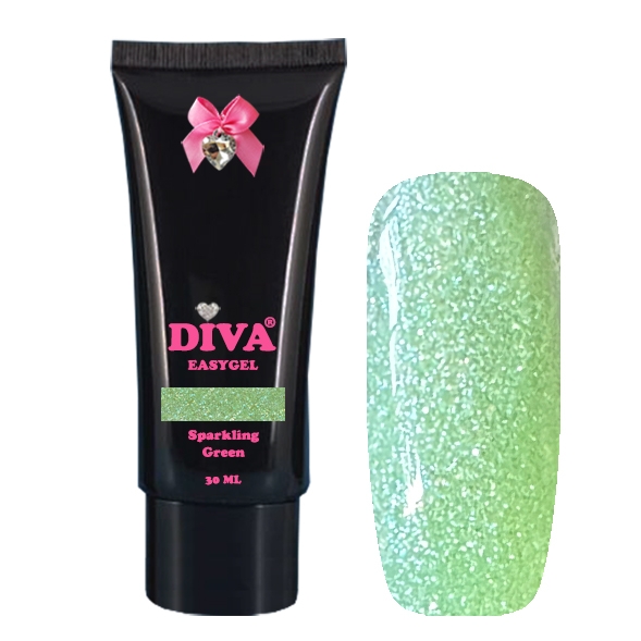 Diva Easygel sparkling green 30ml