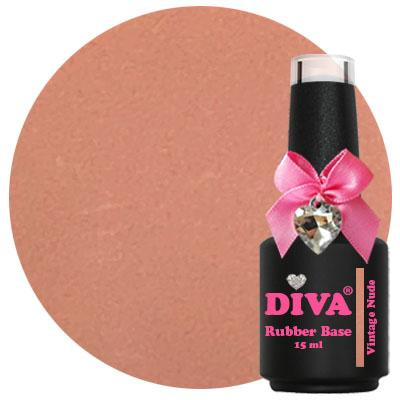 Diva rubberbase vintage nude 15ml hema-free