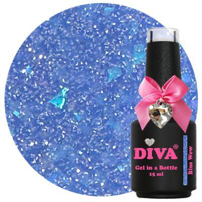 diva gel in a bottle blue wow