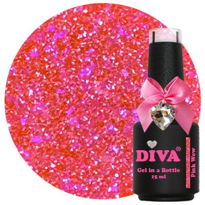 diva gel in a bottle pink wow