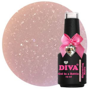 diva gel in a bottle shimmering mauve
